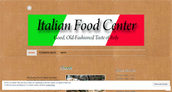 Desktop Screenshot of italianfoodctr.com